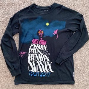 Kid Cudi “Passion, Pain, and Demon Slayin’” Tour Long Sleeved Black Tee